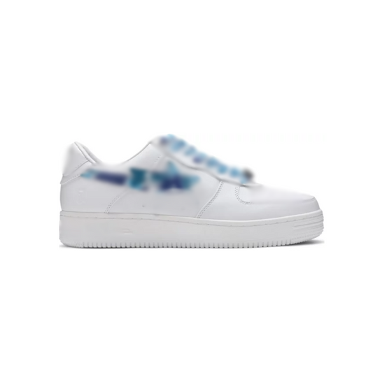 Ape White & Blue Camo